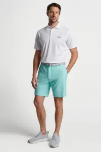 Heartland Homes - Peter Millar Men's Solid Performance Polo - Self Collar