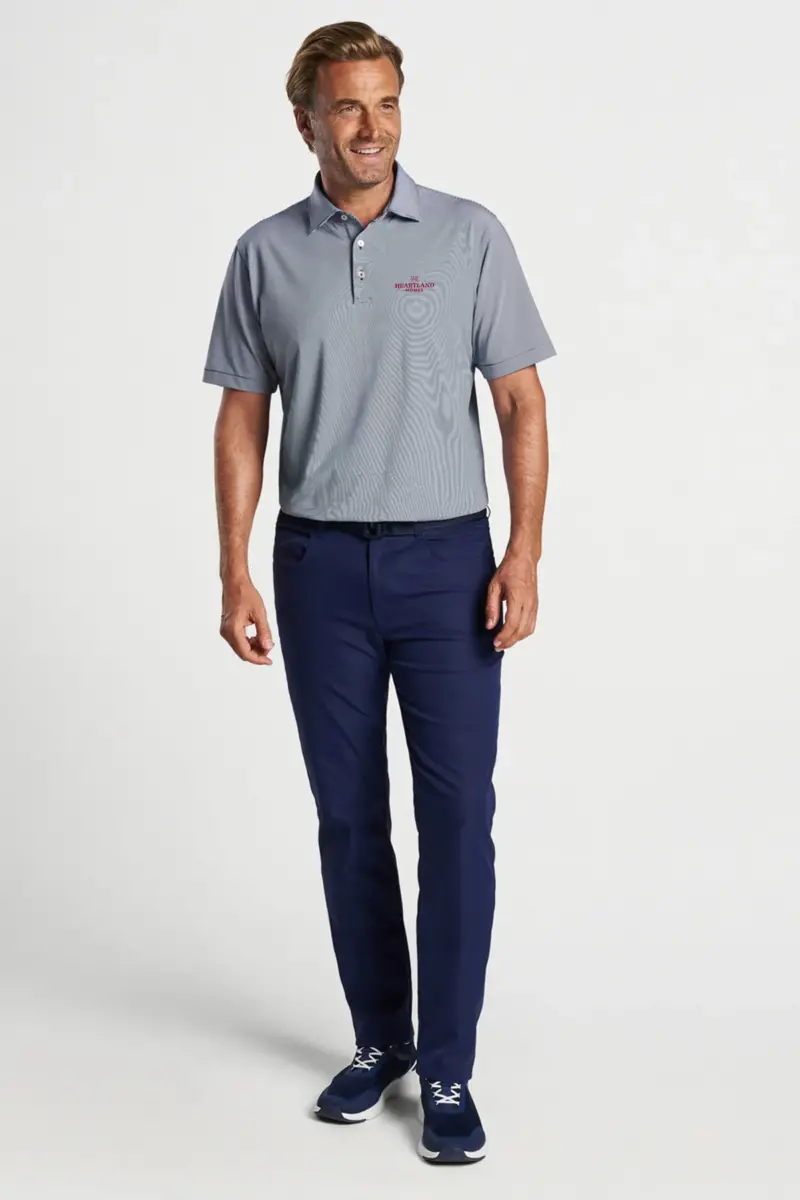 Heartland Homes - Peter Millar Men's Jubilee Striped Polo