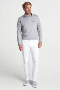 Heartland Homes - Peter Millar Men's Perth Performance Melange Quarter-Zip