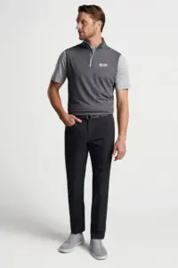 NVR Inc - Peter Millar Men's Galway Performance Quarter-Zip Vest