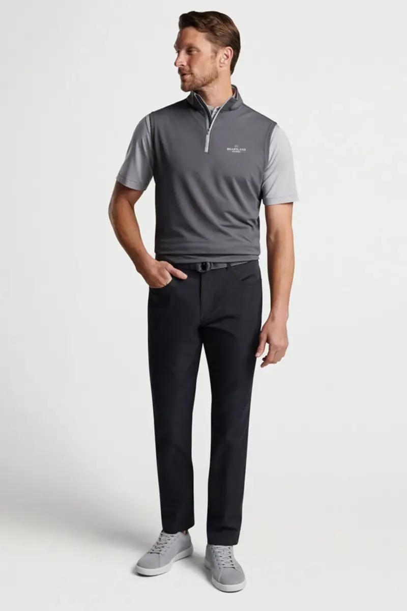 Heartland Homes - Peter Millar Men's Galway Performance Quarter-Zip Vest