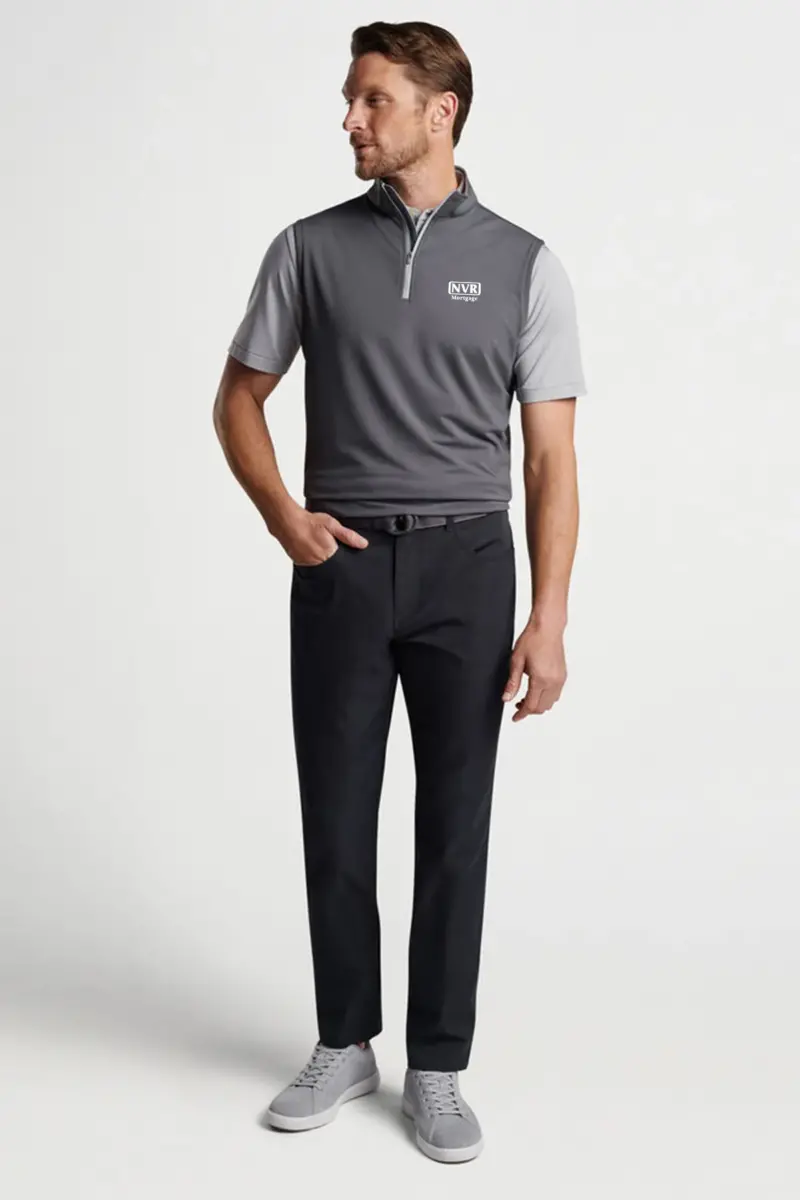 NVR Mortgage - Peter Millar Men's Galway Performance Quarter-Zip Vest