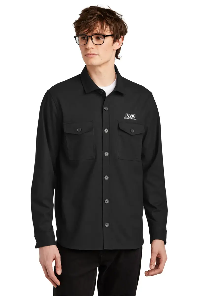 NVR Manufacturing - Mercer+Mettle™ Long Sleeve Twill Overshirt