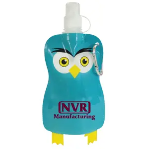 NVR Manufacturing - 12 oz. Paws N Claws® Flat Bottle