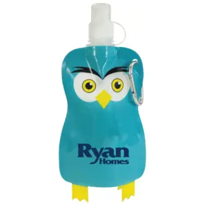 Ryan Homes - 12 oz. Paws N Claws® Flat Bottle