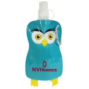 NVHomes - 12 oz. Paws N Claws® Flat Bottle
