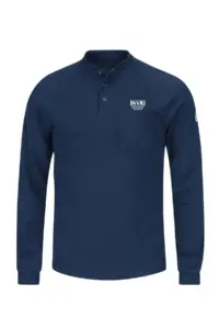 NVR Settlement Services - Bulwark® Men's 6.5Oz Long Sleeve Ct2 Henley Shirt