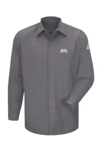 NVR Manufacturing - Bulwark® Men's 7Oz Ct2 Gripper Front Shirt