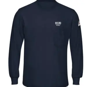 NVR Settlement Services - Bulwark® Men's Long-Sleeve Khaki Lightweight T-Shirt