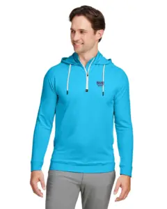 NVR Settlement Services - Swannies Golf Unisex Vandyke Quarter-Zip Hooded Sweatshirt