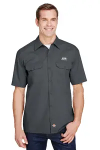 NVR Manufacturing - Dickies Men's FLEX Short-Sleeve Twill Work Shirt