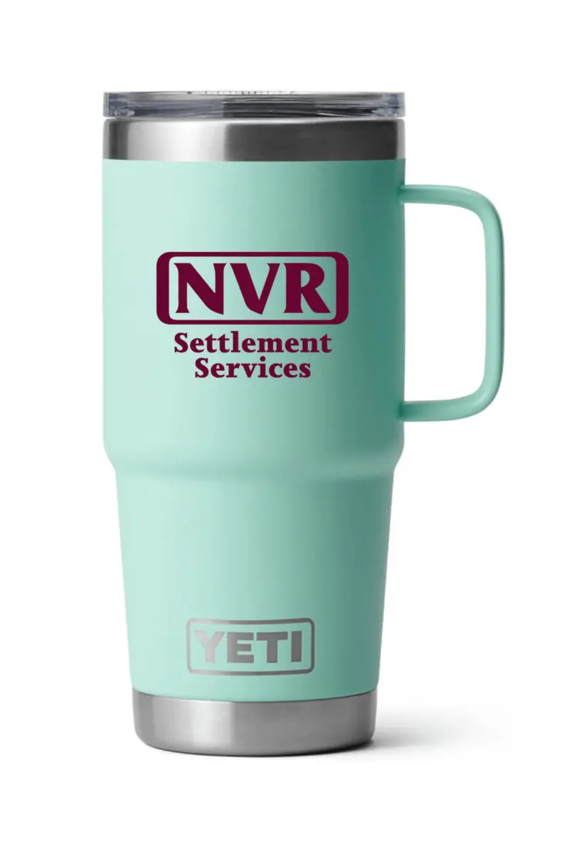 NVR Settlement Services - Yeti Rambler 20oz. Travel Mug w/ Stronghold Lid