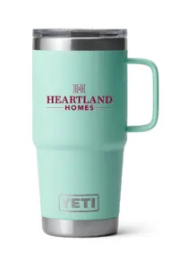 Heartland Homes - Yeti Rambler 20oz. Travel Mug w/ Stronghold Lid