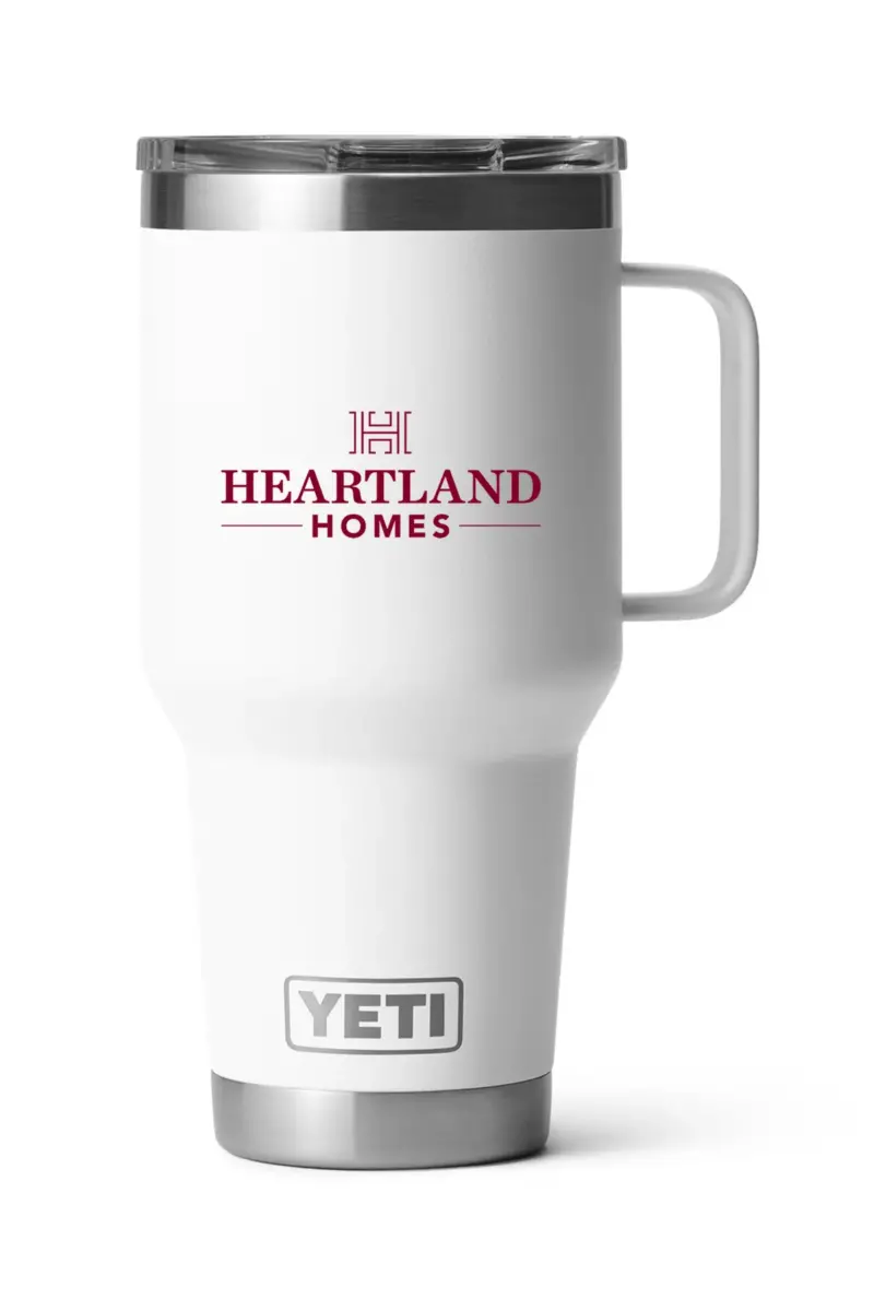 Heartland Homes - Yeti Rambler 30oz. Travel Mug w/ Stronghold Lid