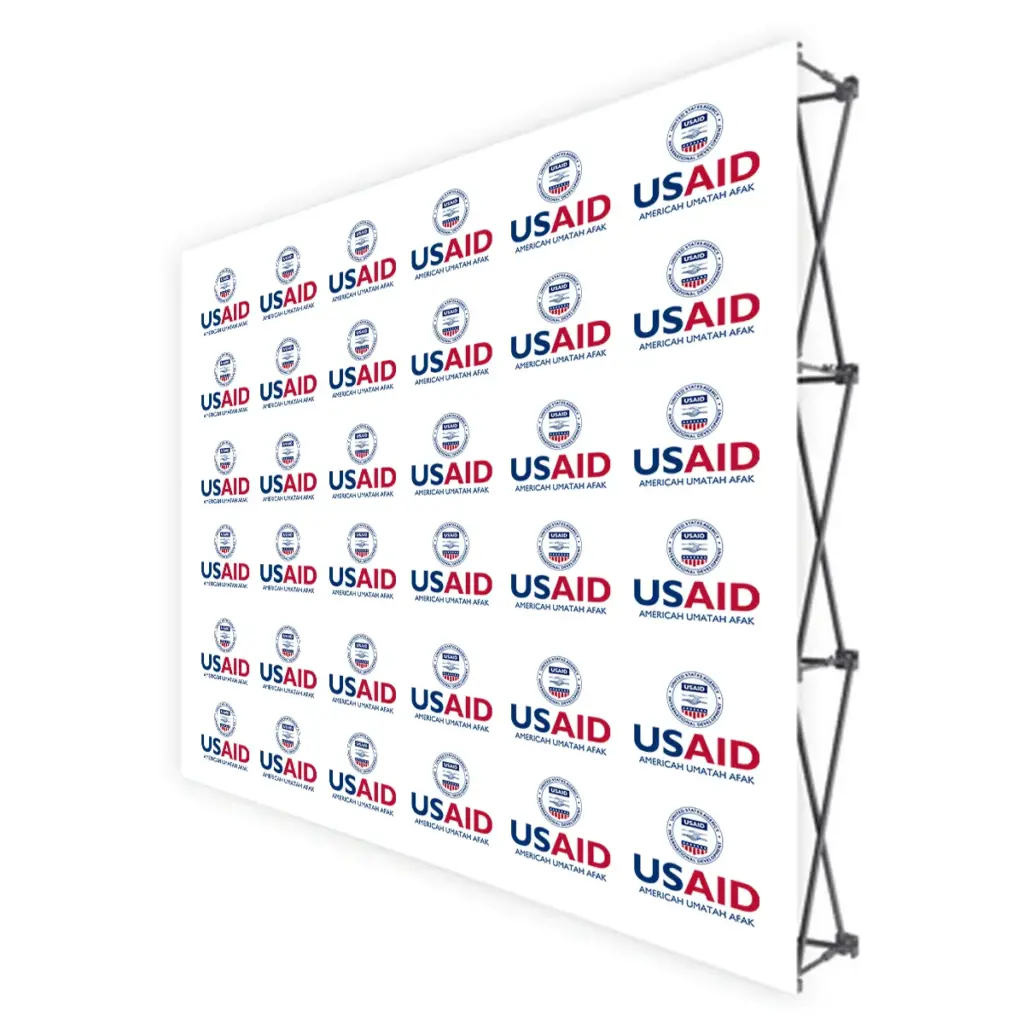 USAID Afar Translated Brandmark Banners & Stickers