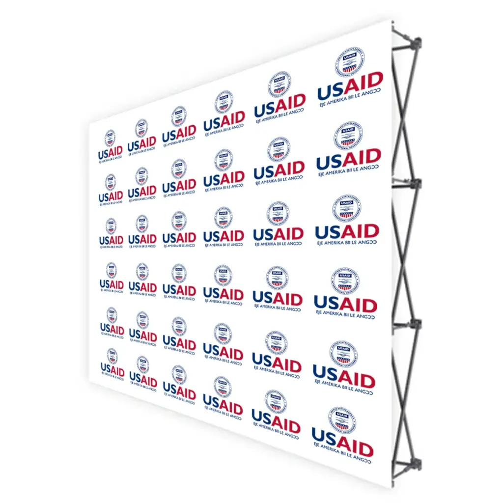 USAID Ga-Dangme Translated Brandmark Banners & Stickers