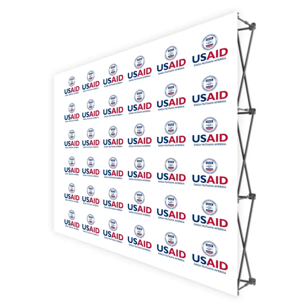 USAID Hausa Translated Brandmark Banners & Stickers