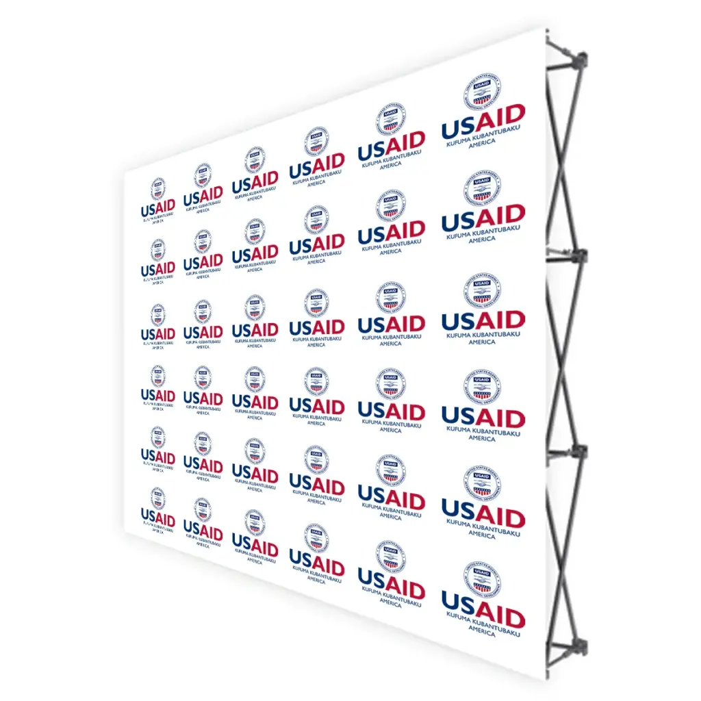 USAID Kaond Translated Brandmark Banners & Stickers