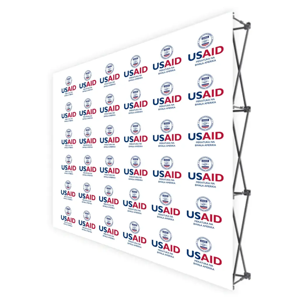 USAID Kikongo Translated Brandmark Banners & Stickers