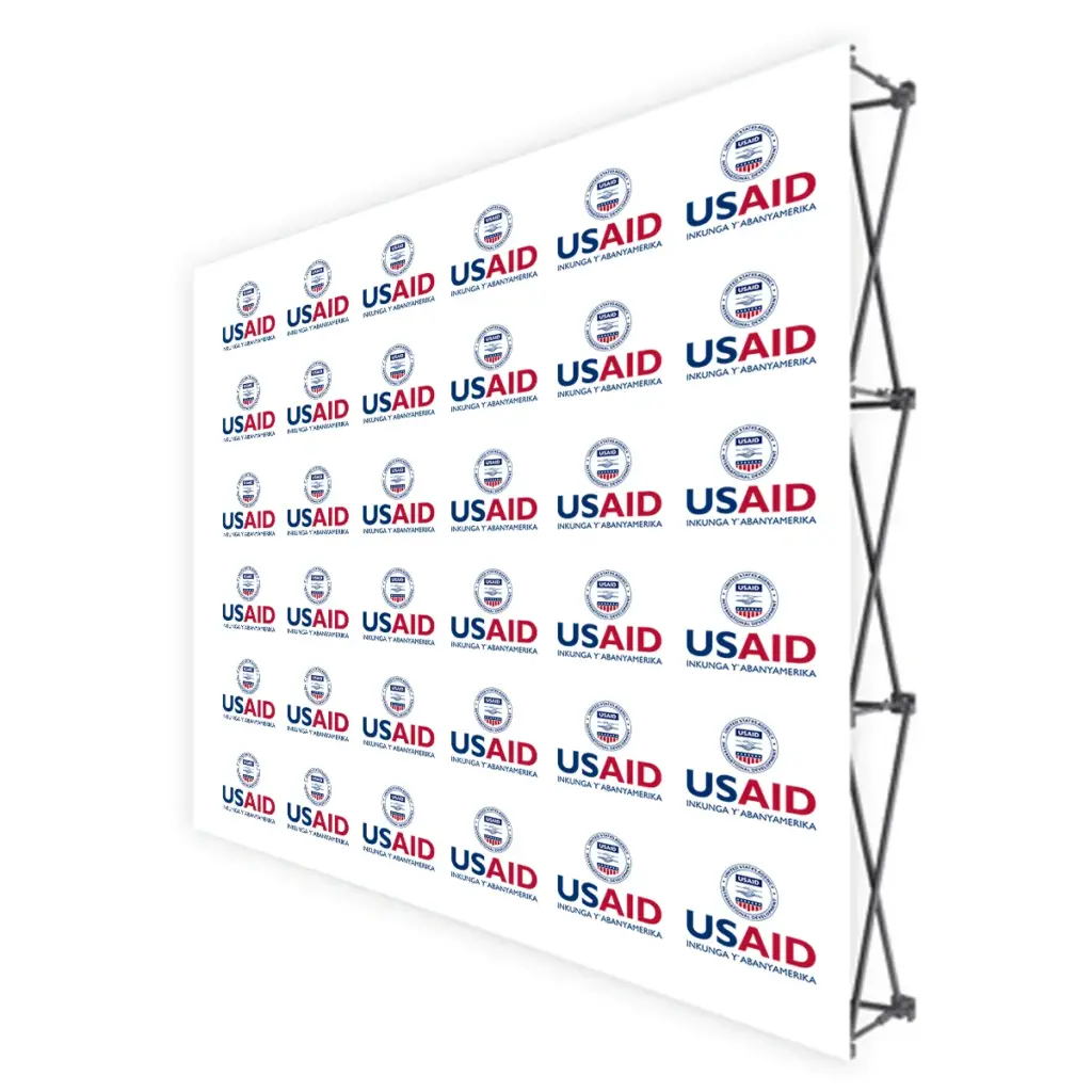 USAID Kinywarwanda Translated Brandmark Banners & Stickers