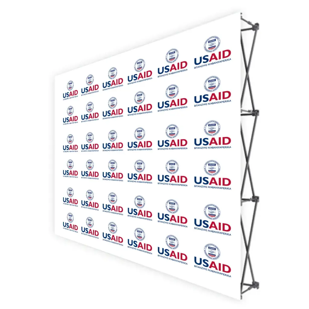 USAID Kirundi Translated Brandmark Banners & Stickers