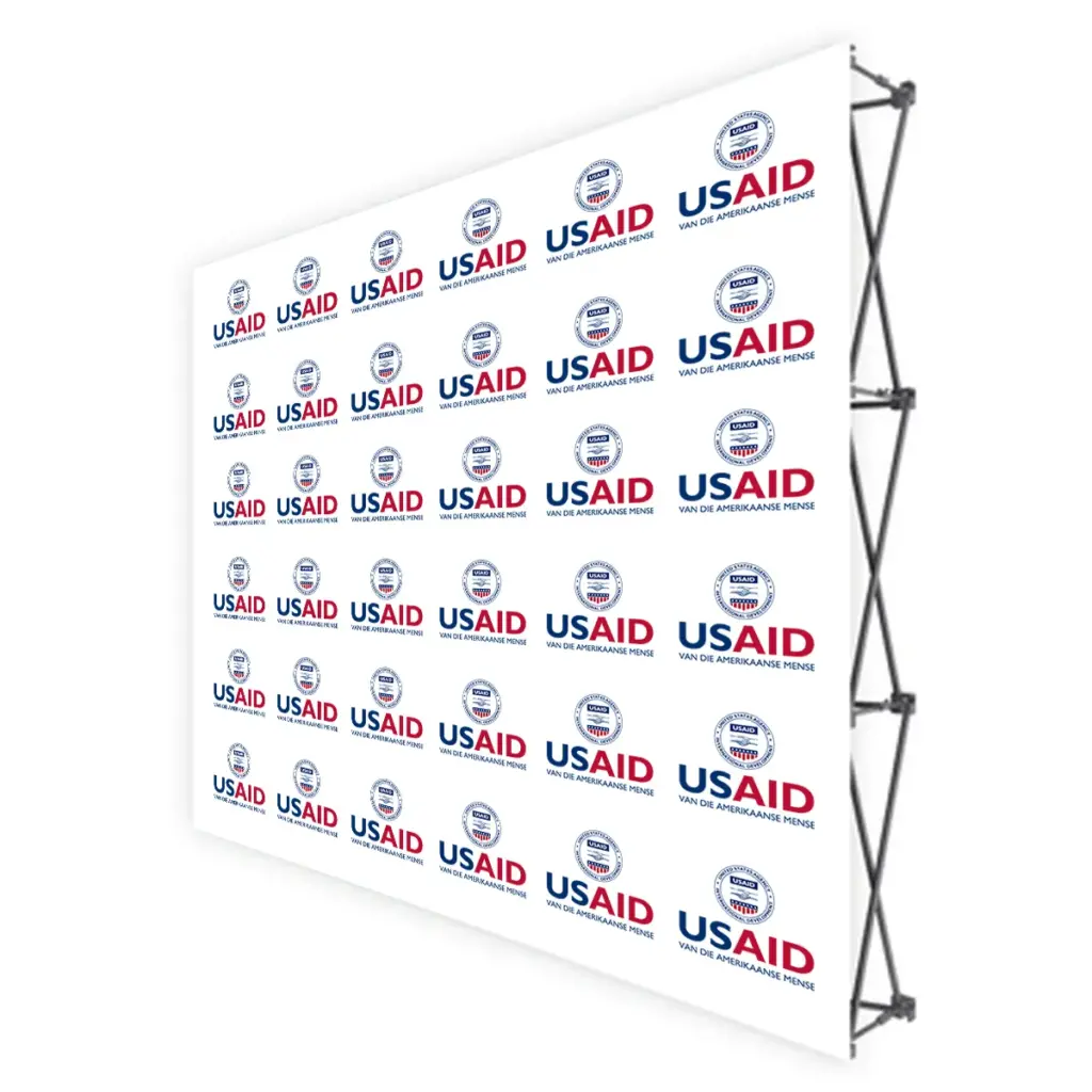 USAID Afrikaans Translated Brandmark Banners & Stickers