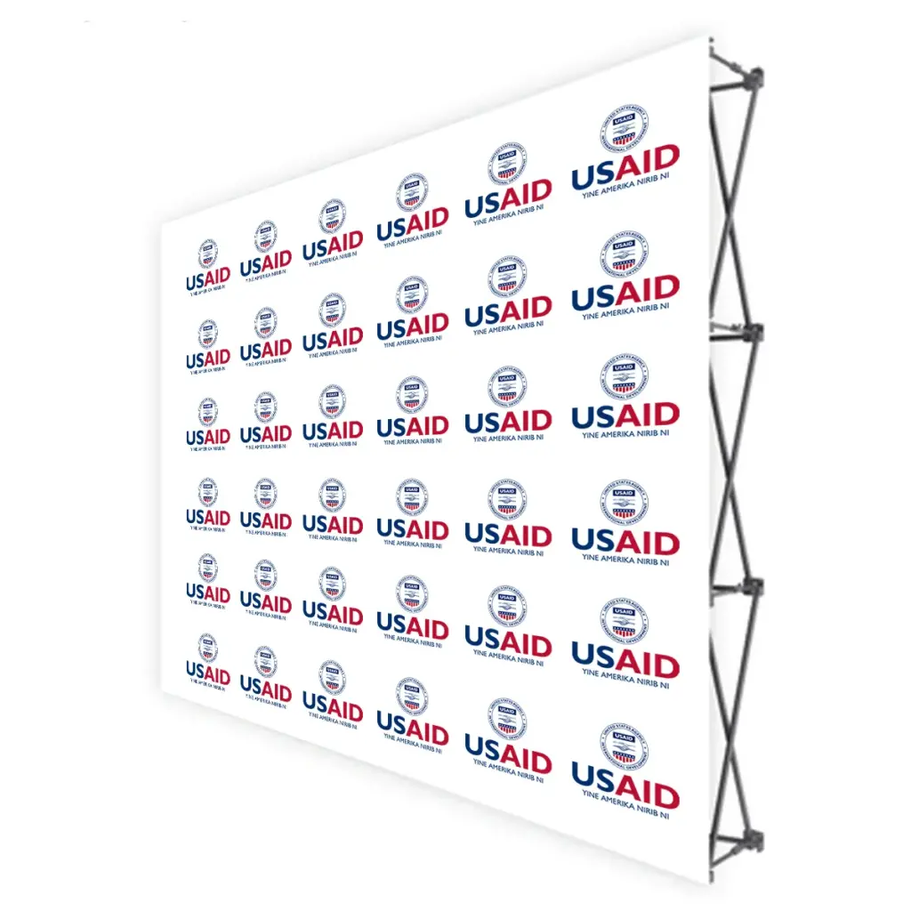 USAID Kusaal Translated Brandmark Banners & Stickers