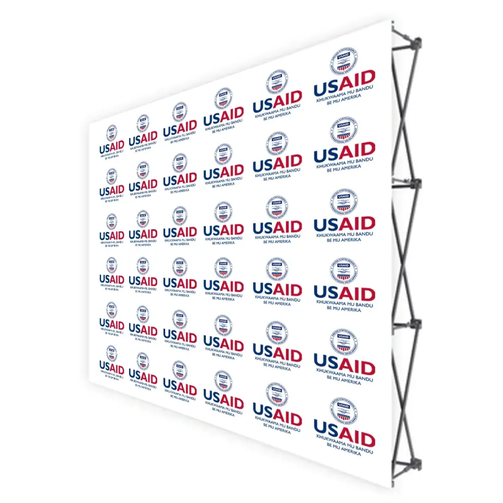 USAID Lugisu Translated Brandmark Banners & Stickers