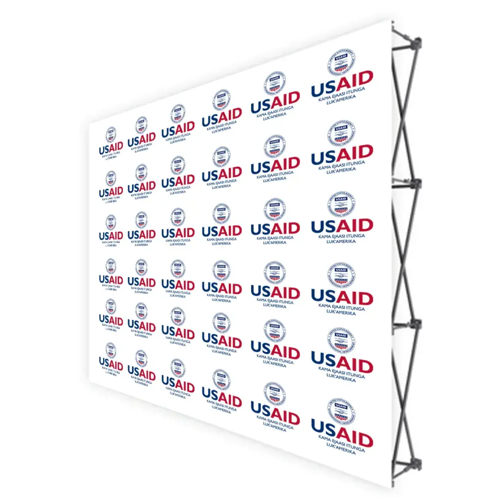 USAID Ateso Translated Brandmark Banners & Stickers