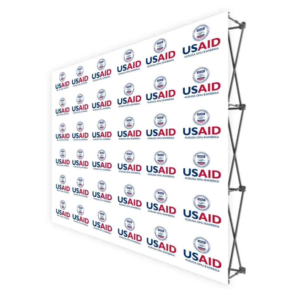 USAID Runyankole Translated Brandmark Banners & Stickers