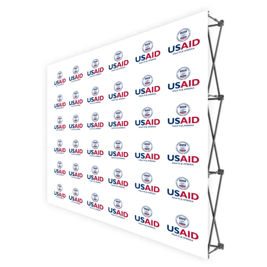 USAID Shilluk Translated Brandmark Banners & Stickers