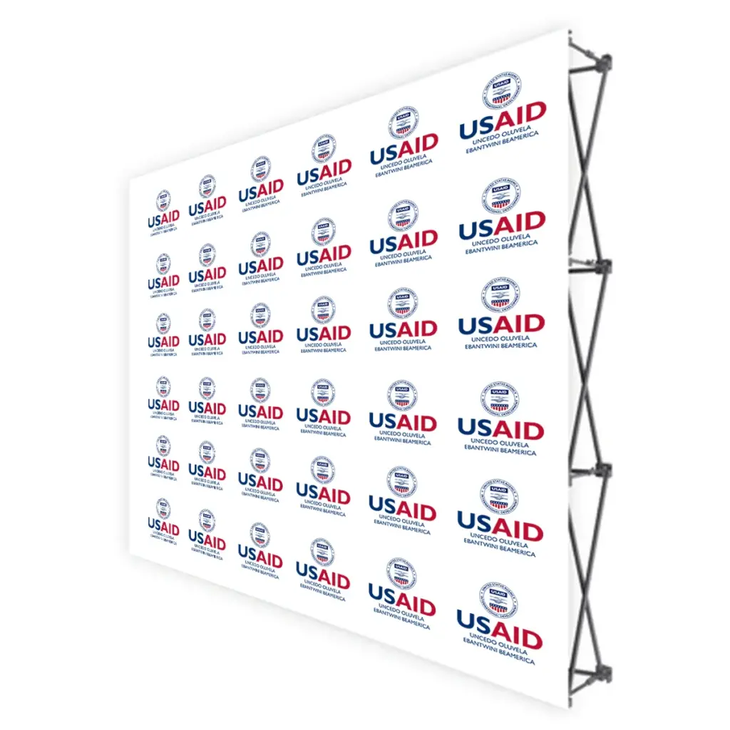 USAID Sindebele Translated Brandmark Banners & Stickers