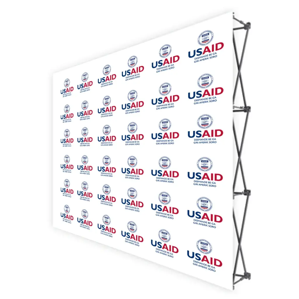 USAID Soninke Translated Brandmark Banners & Stickers