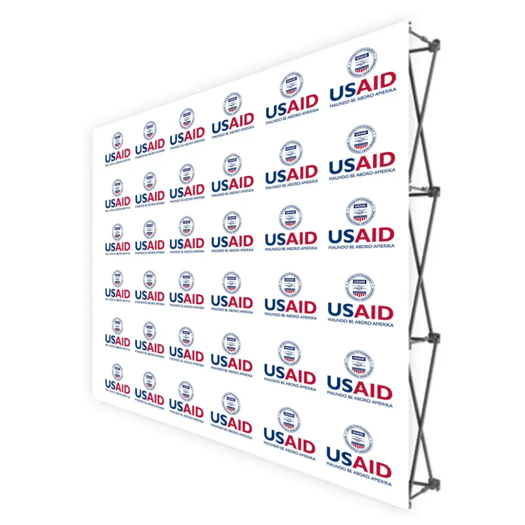 USAID Zande Translated Brandmark Banners & Stickers