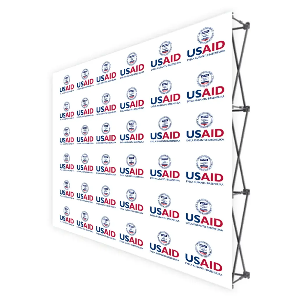 USAID Zulu Translated Brandmark Banners & Stickers