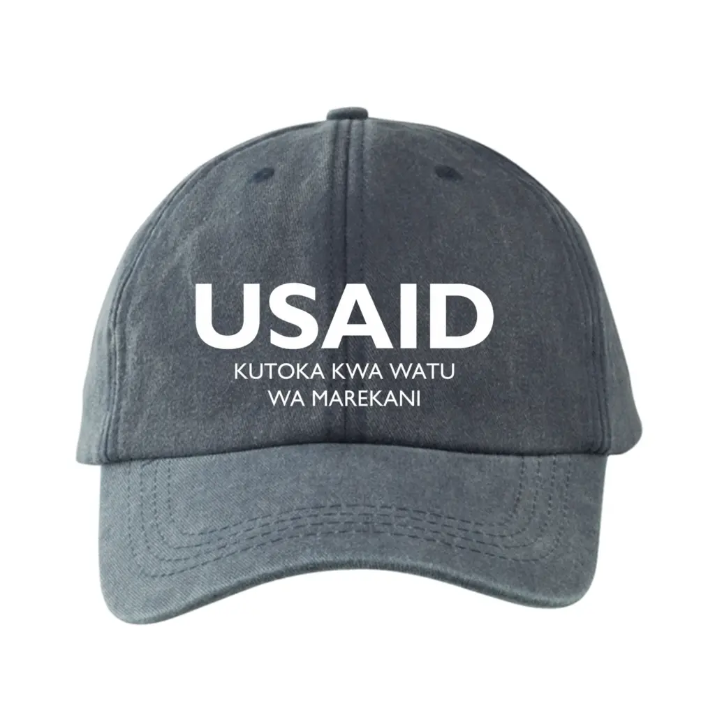 USAID Swahili Translated Brandmark Hats & Accessories