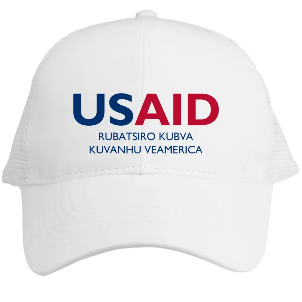 USAID Chishona - Embroidered Norcross Vintage Trucker Caps (Min 12 pcs)
