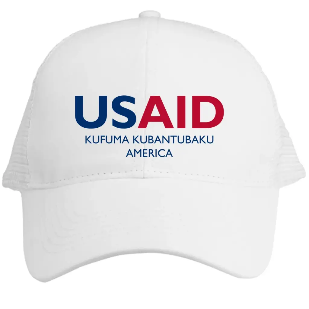 USAID Kaond - Embroidered Norcross Vintage Trucker Caps (Min 12 pcs)