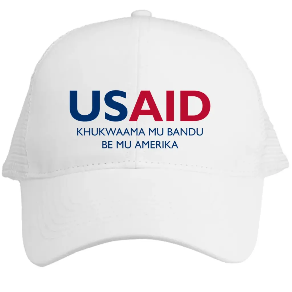 USAID Lugisu - Embroidered Norcross Vintage Trucker Caps (Min 12 pcs)