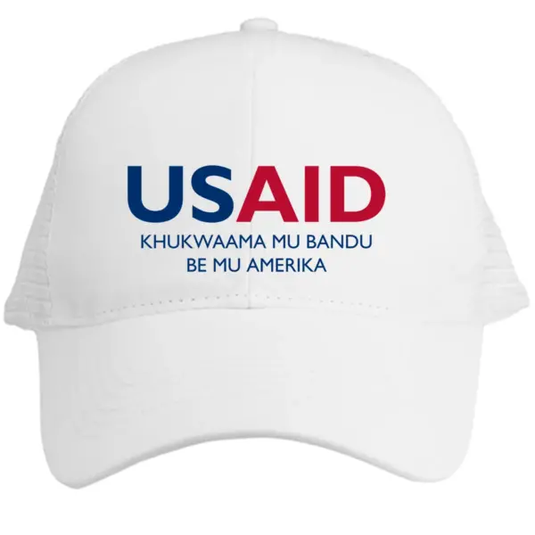 USAID Lugisu - Embroidered Norcross Vintage Trucker Caps (Min 12 pcs)