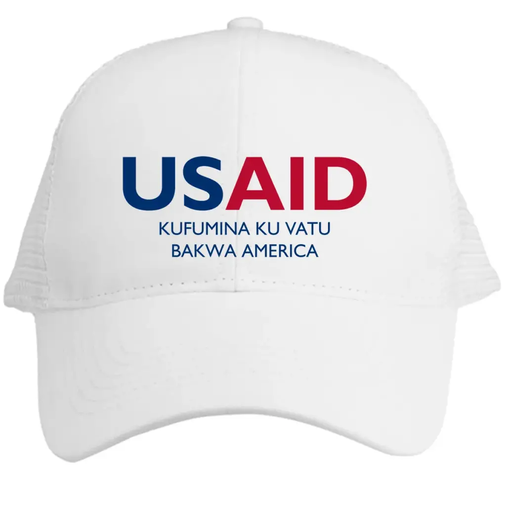 USAID Luvale - Embroidered Norcross Vintage Trucker Caps (Min 12 pcs)