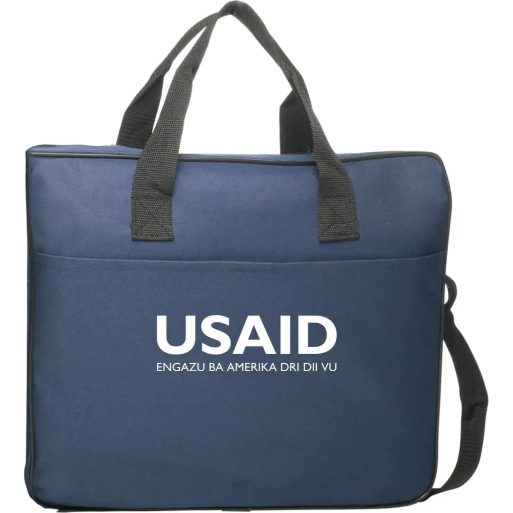 USAID Lugbara - Polyester Messenger Bags