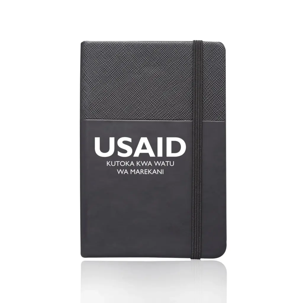 USAID Swahili - Bellingham Hardcover Journals with Band