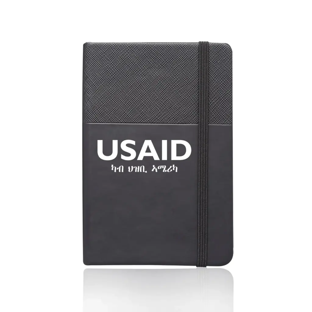USAID Tigrinya - Bellingham Hardcover Journals with Band