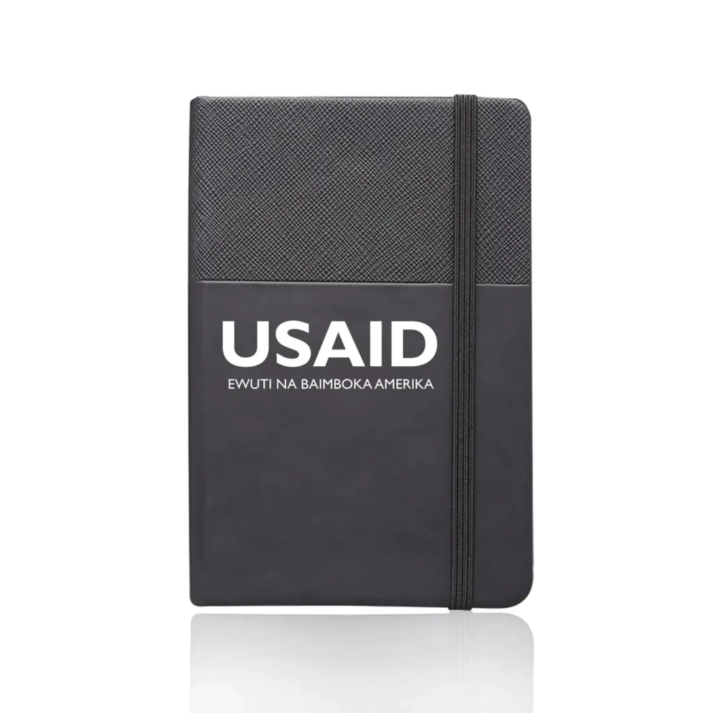 USAID Lingala - Bellingham Hardcover Journals with Band