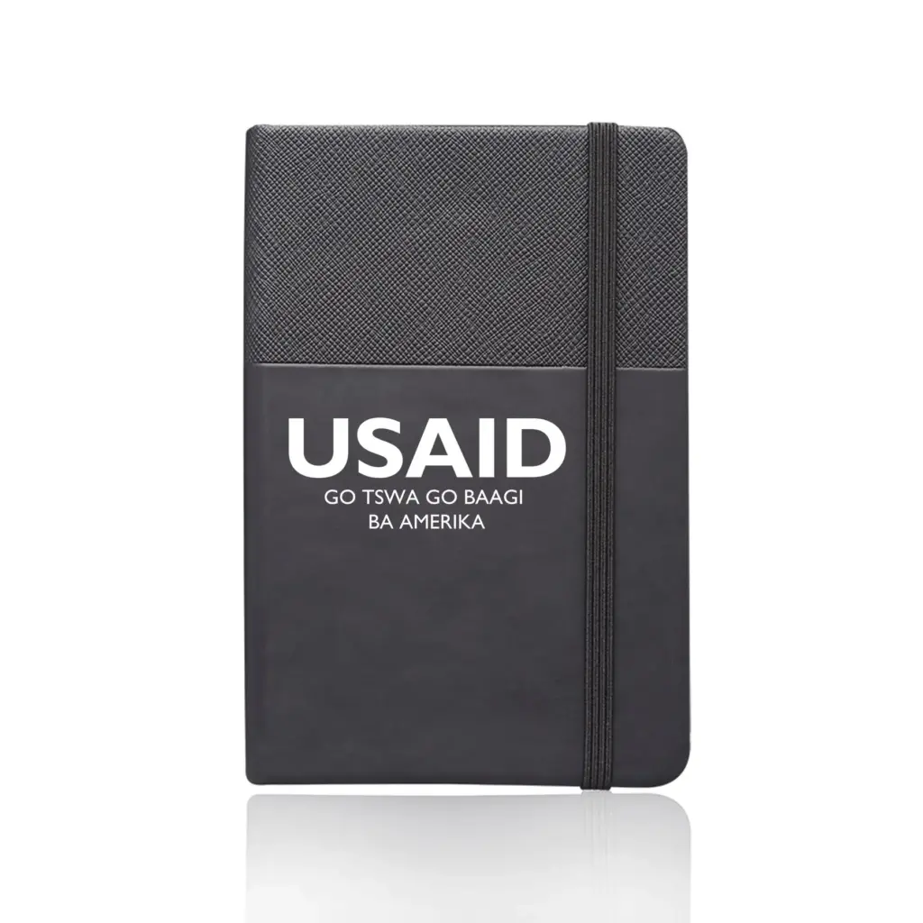 USAID Setswana - Bellingham Hardcover Journals with Band