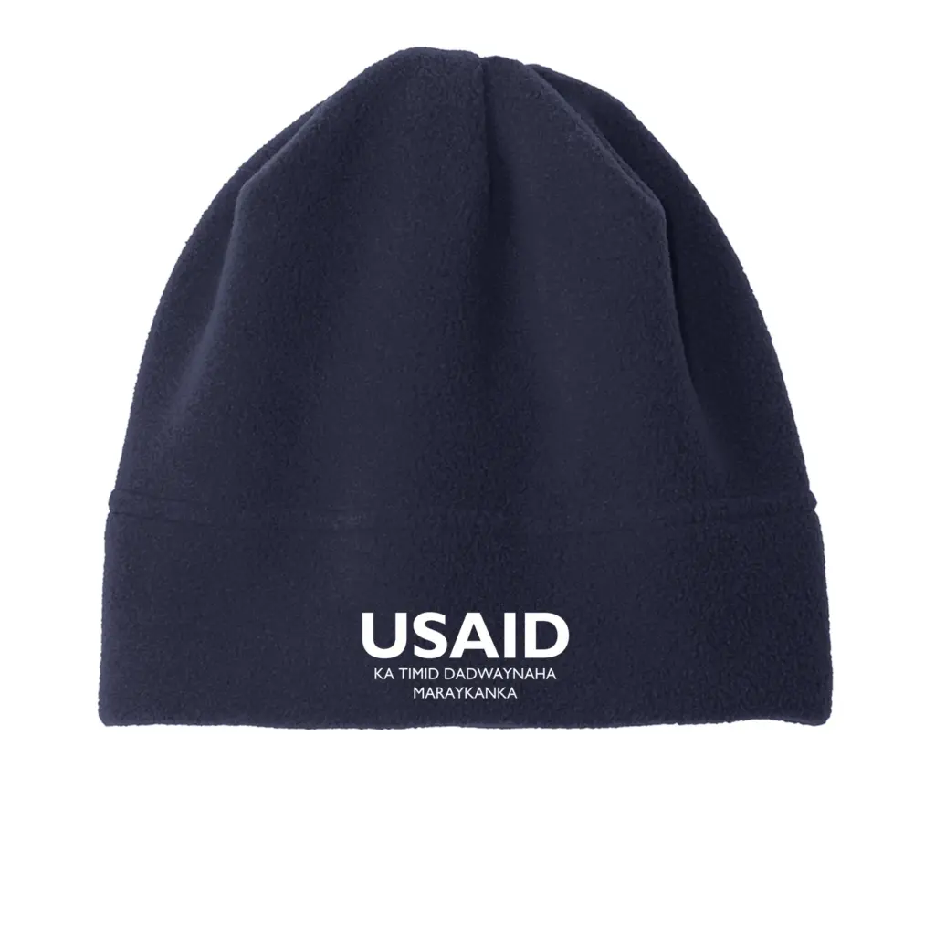 USAID Somali - Embroidered Port Authority R-Tek Stretch Fleece Beanie