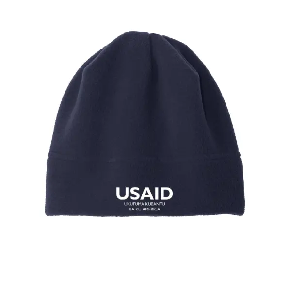 USAID Bemba - Embroidered Port Authority R-Tek Stretch Fleece Beanie