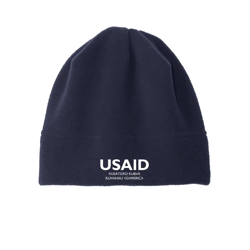 USAID Chishona - Embroidered Port Authority R-Tek Stretch Fleece Beanie