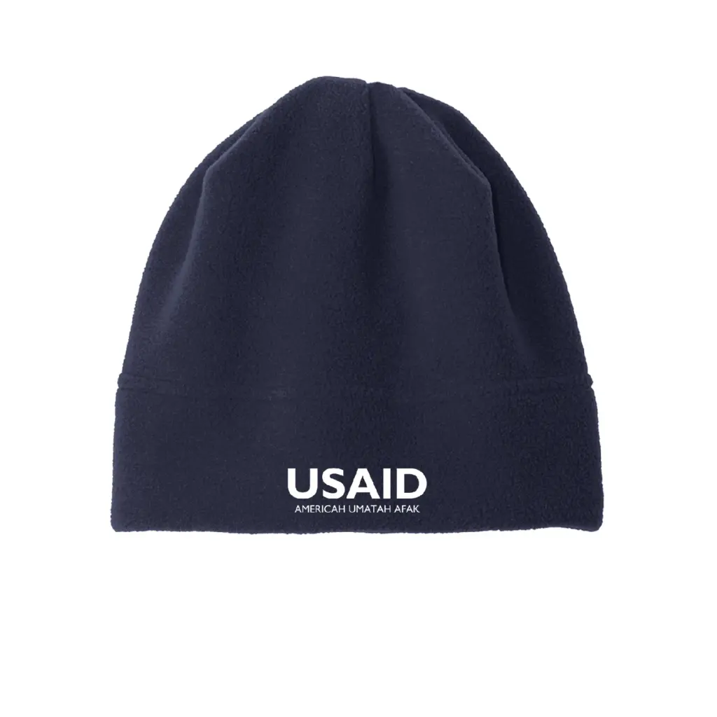 USAID Afar - Embroidered Port Authority R-Tek Stretch Fleece Beanie